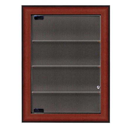 United Visual Products Outdoor Enclosed Combo Board, 42"x32", White Frame/Grey & Blue Spruce UVCB4232ODW-GREY-BLSPRU